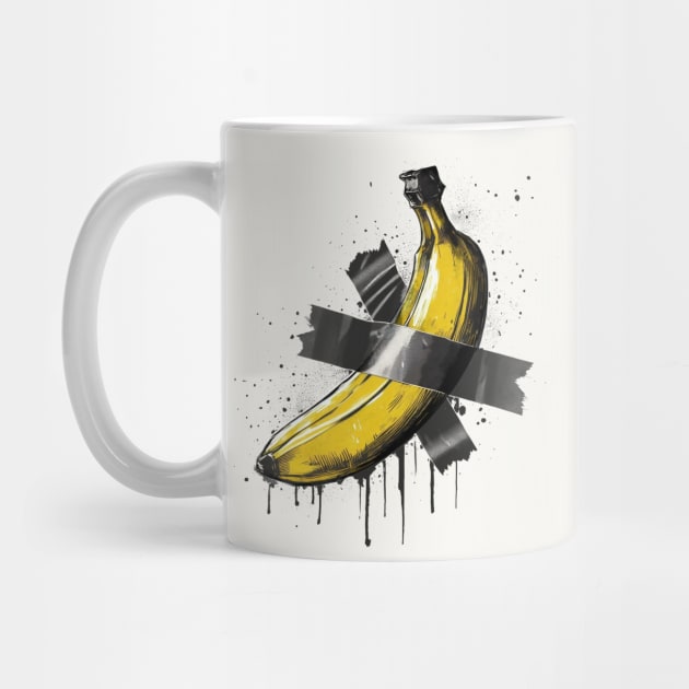 banana duct tape art by CreativeSage
